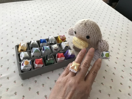 「父からもらった指輪 ♪」