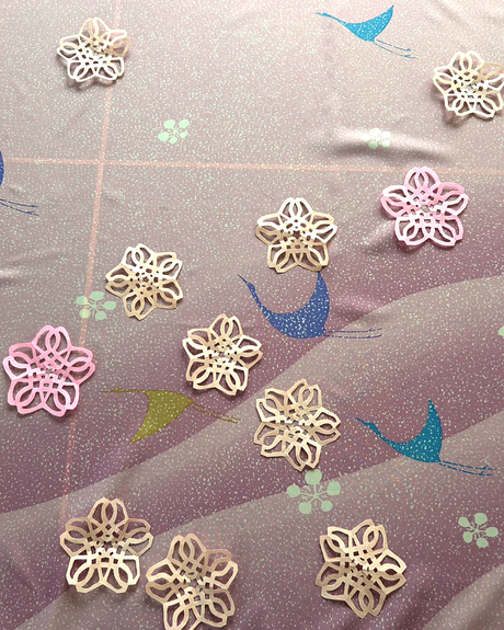 ■新規掲載■ 「聖書と風景」にブログ 『切り紙桜』 を掲載しました