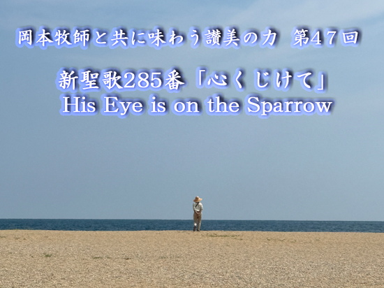 岡本牧師と共に味わう讃美の力 (第47回) 「His eyes is on the sparrow (一羽の雀)」(新聖歌285番「心くじけて」) ~シンシナティ日本語教会主催